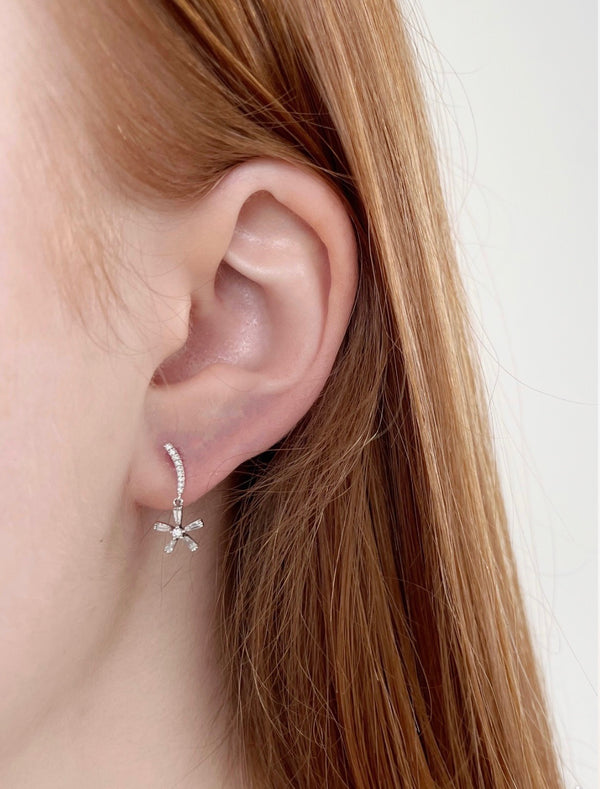 Joy Baguette Diamond Earrings