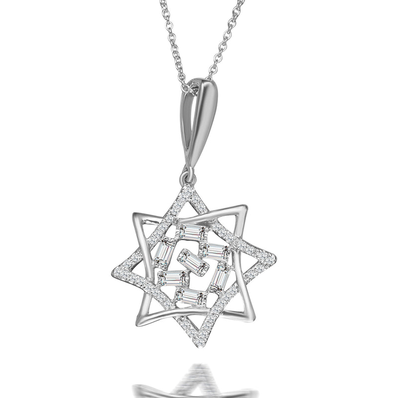 Everlasting Diamond Pendant Necklace
