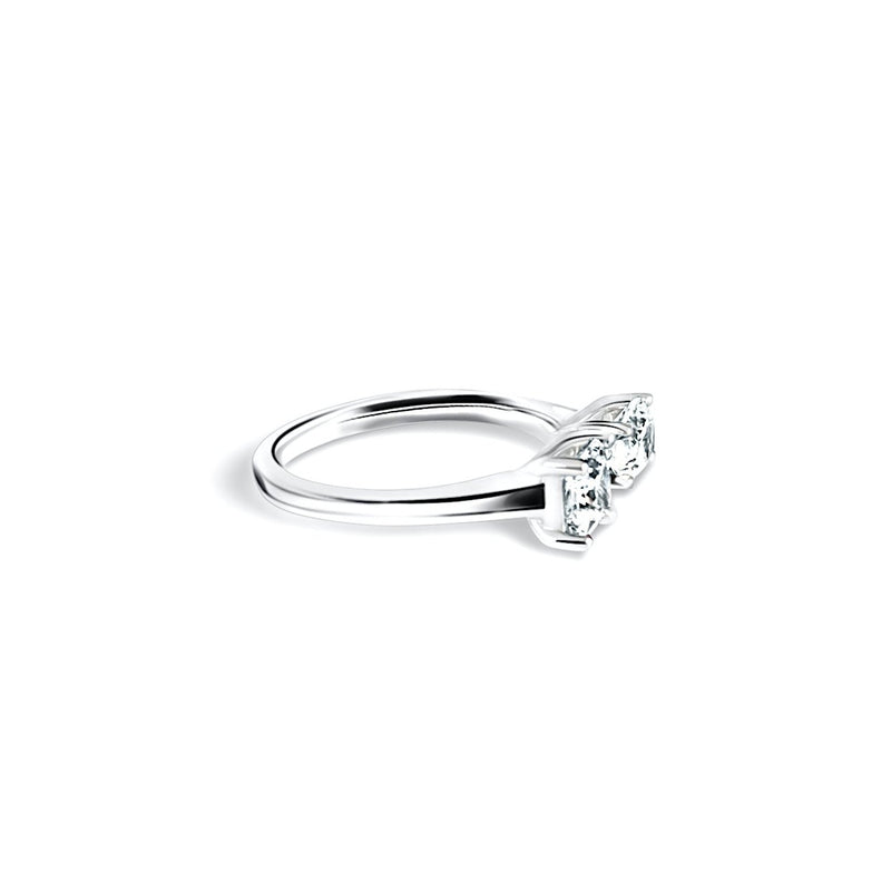 Toi  et Moi two stone diamond engagement ring