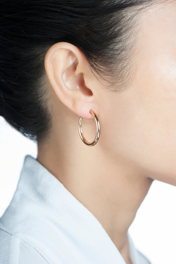 Core 25mm Hoop Earrings