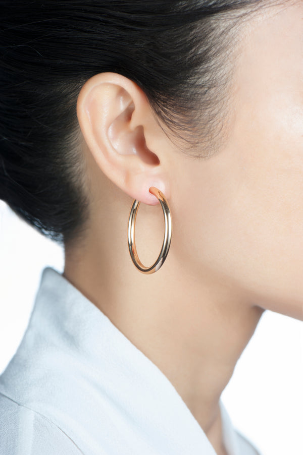 Core 35mm Hoop Earrings