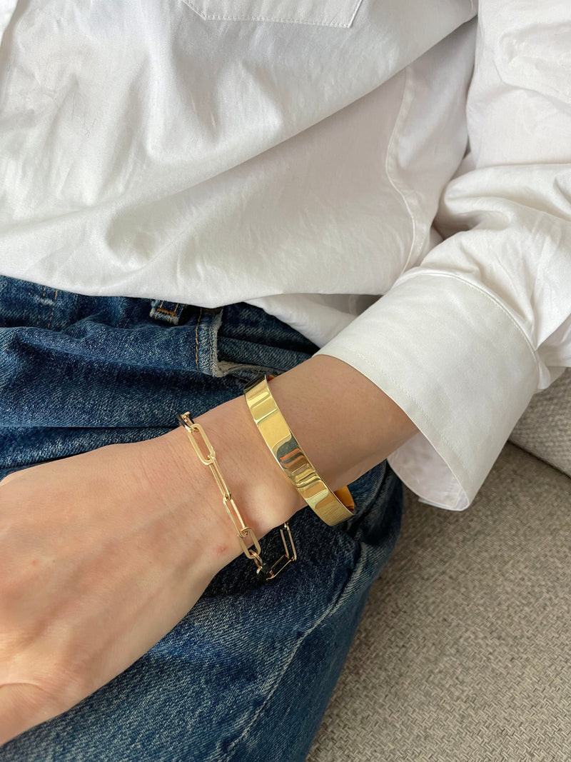 Dominic Black Gold Bracelet