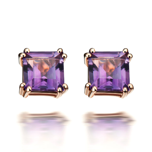 Sophia Purple Amethyst Earrings – Hestia Jewels