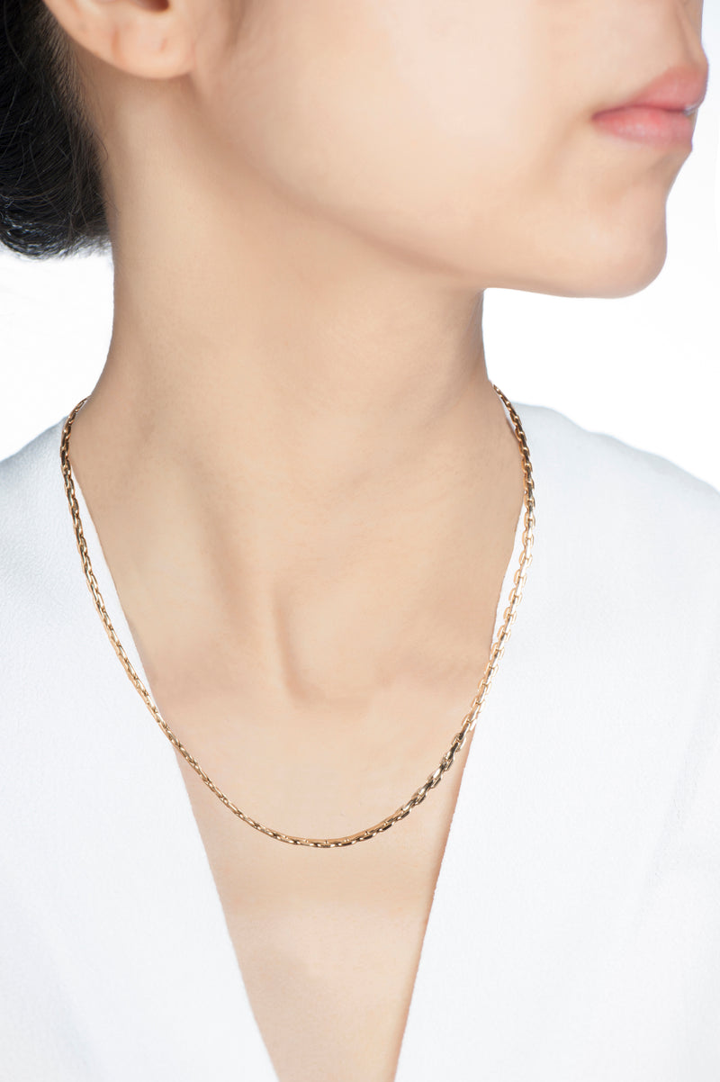 Elevated Modern Anchor Chain Necklace