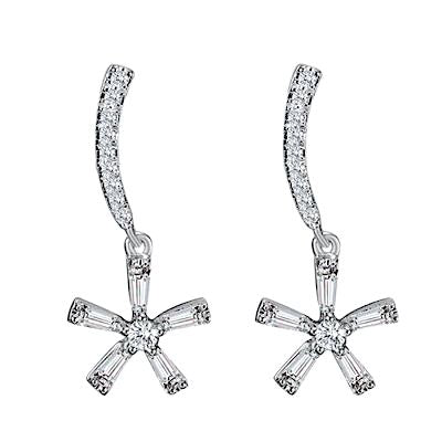 Joy Baguette Diamond Earrings