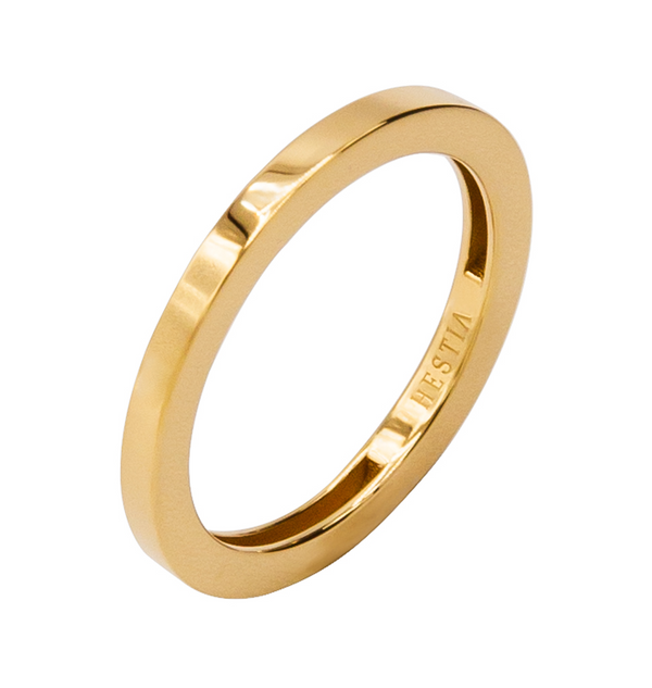 Billie Yellow Gold Ring