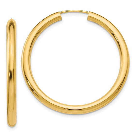 Core 35mm Hoop Earrings
