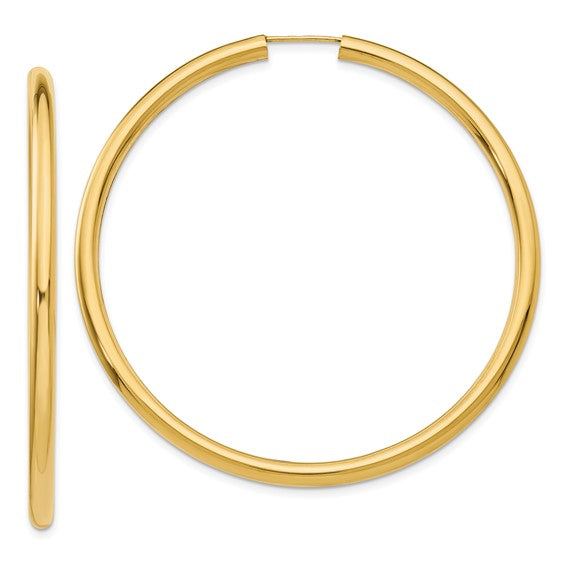 Core 55mm Hoop Earrings