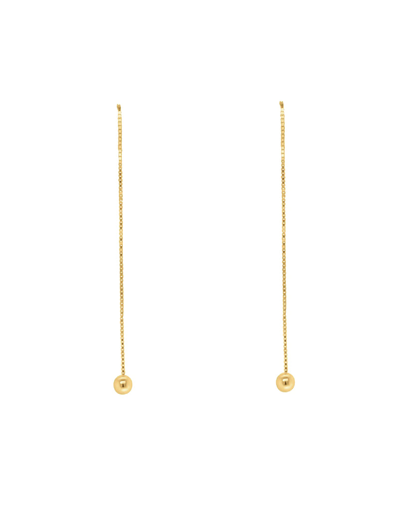 Charming Gold Threader Earrings